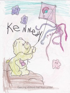 Artwork by Kennedy, age 2